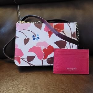 NWOT Kate Spade Eva Nouvea Bloom Chain Corssbody